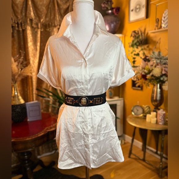 chigant Tops - Chigant Blouse L (belt not included)